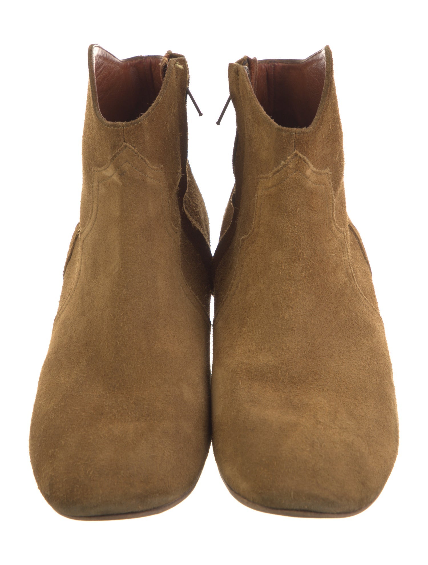 Isabel Marant Suede Western Boots